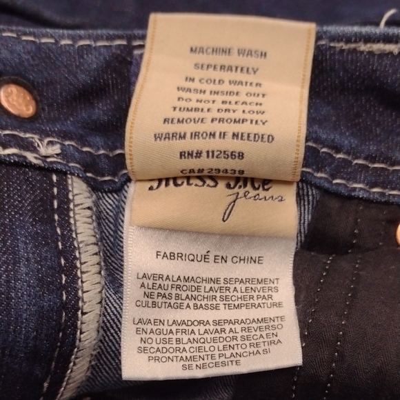 Miss Me Deep Blue Boot Cut Jeans,Western, Rodeo, Festival. - Picture 14 of 15